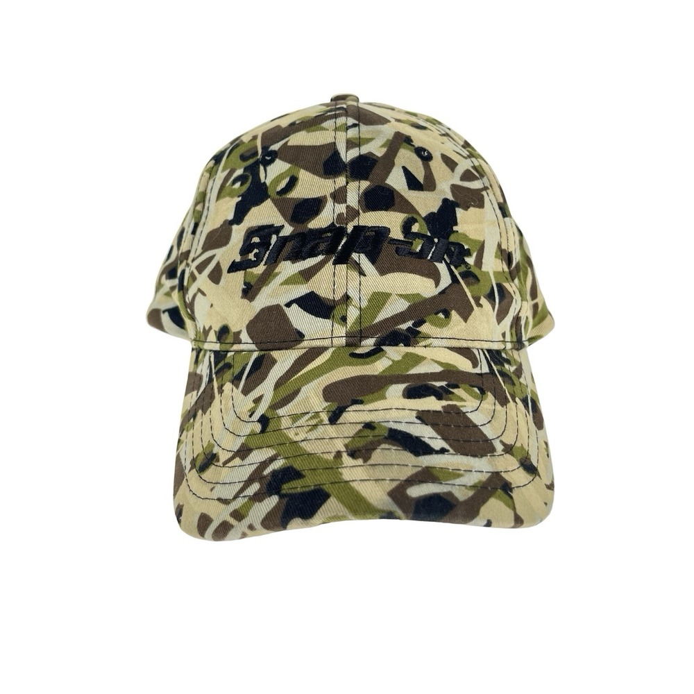 Snap-on Tools Camo Hat Adjustable Snapback Hunting Mechanic Workwear Cap